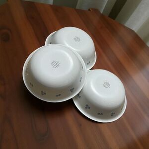 3 Corelle Provincial Blue Coupe Cereal Bowls 6.25”